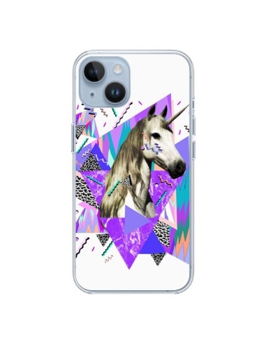 Coque iPhone 14 Licorne Unicorn Azteque - Kris Tate