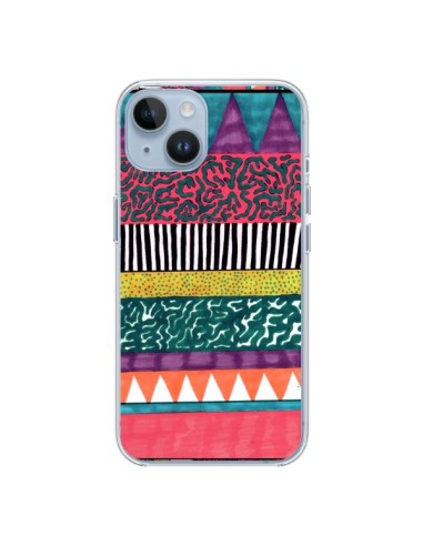 Coque iPhone 14 Azteque Dessin - Kris Tate