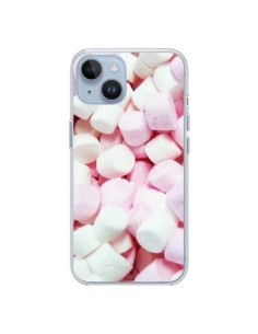Coque iPhone 14 Marshmallow Chamallow Guimauve Bonbon...