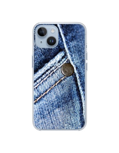 Coque iPhone 14 Jean Vintage - Laetitia