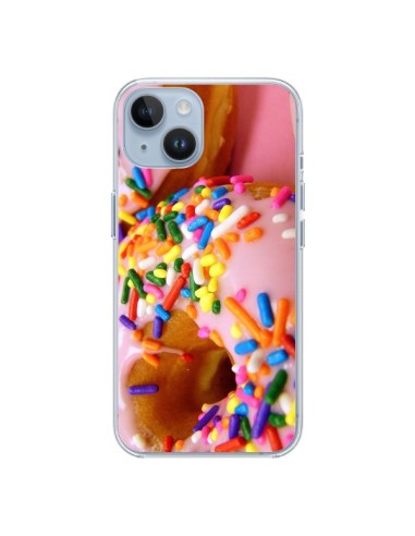 Coque iPhone 14 Donuts Rose Candy Bonbon - Laetitia