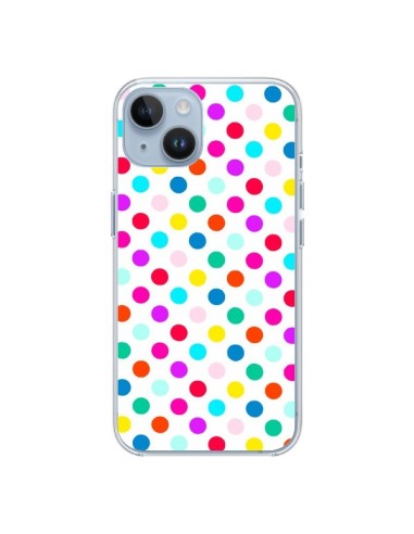 iPhone 14 case Polka Multicolor - Laetitia