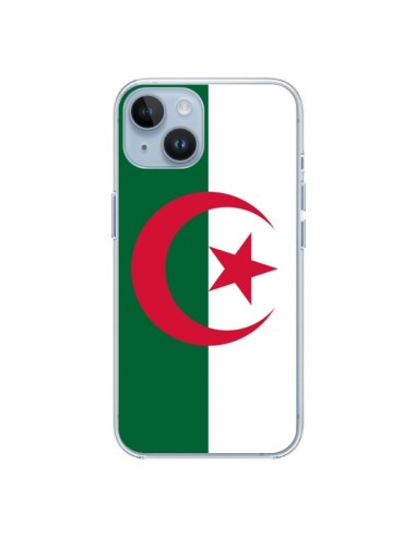 Coque iPhone 14 Drapeau Algérie Algérien - Laetitia