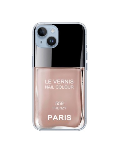 Cover iPhone 14 Smalto Paris Frenzy Beige - Laetitia