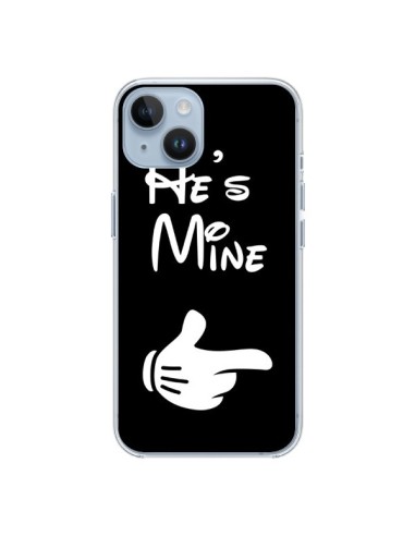 Coque iPhone 14 He's Mine Il est à Moi Amour Amoureux - Laetitia