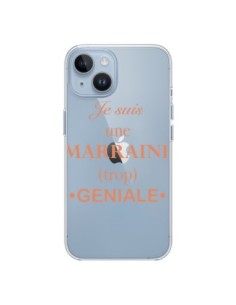 Cover iPhone 14 Sono una Madrina geniale Trasparente -...