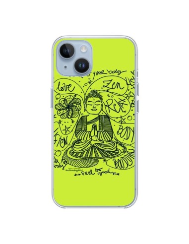 Coque iPhone 14 Buddha Listen to your body Love Zen Relax - Leellouebrigitte