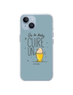 Cover iPhone 14 Va te faire cuir un oeuf Grigio -...