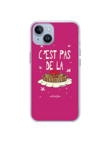 Coque iPhone 14 C'est pas de la tarte - Leellouebrigitte