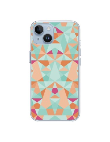 iPhone 14 case Aztec Green - Leandro Pita