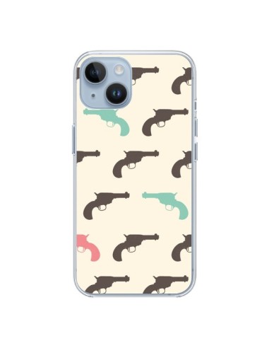 Coque iPhone 14 Gun Pistolet - Leandro Pita