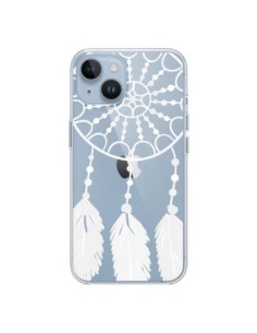 Cover iPhone 14 Acchiappasogni Bianco Dreamcatcher...