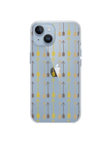 Cover iPhone 14 Freccia Arrow Trasparente - Petit Griffin