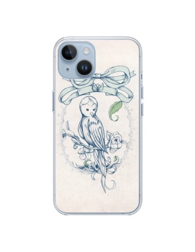 Cover iPhone 14 Piccolo Uccello Vintage - Lassana