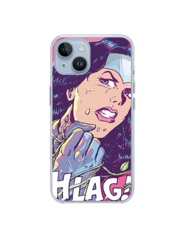 Coque iPhone 14 Girl Shlag Comics BD - Lassana