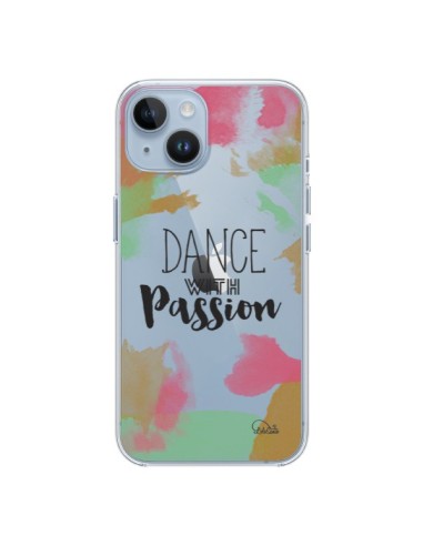 Coque iPhone 14 Dance With Passion Transparente - Lolo Santo