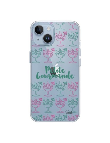 Coque iPhone 14 Petite Gourmande Glaces Ete Transparente - Lolo Santo