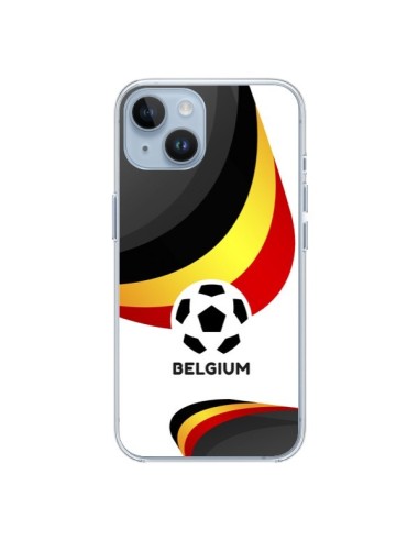 Coque iPhone 14 Equipe Belgique Football - Madotta
