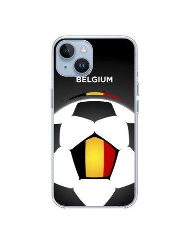 Coque iPhone 14 Belgique Ballon Football - Madotta