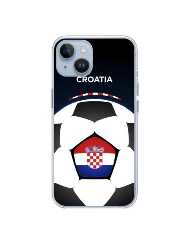 Coque iPhone 14 Croatie Ballon Football - Madotta