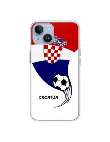 Coque iPhone 14 Equipe Croatie Croatia Football - Madotta