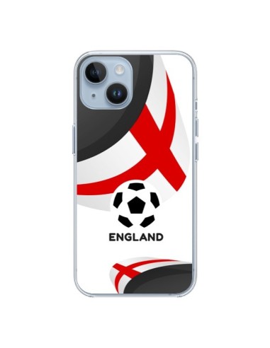 Coque iPhone 14 Equipe Angleterre Football - Madotta
