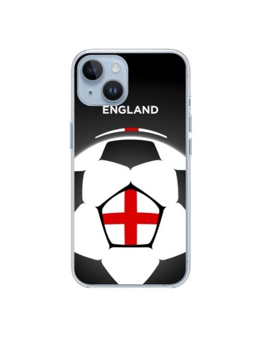 Coque iPhone 14 Angleterre Ballon Football - Madotta