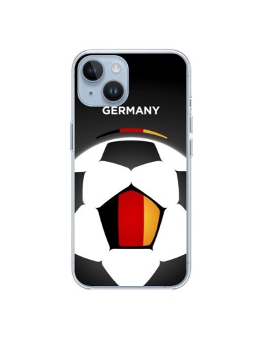 Coque iPhone 14 Allemagne Ballon Football - Madotta