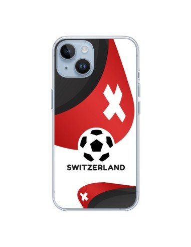 Coque iPhone 14 Equipe Suisse Football - Madotta