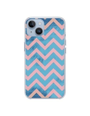 Coque iPhone 14 Azteque Chevron Sunset - Mary Nesrala