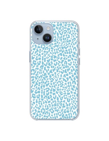 Cover iPhone 14 Leopardo Turchese - Mary Nesrala