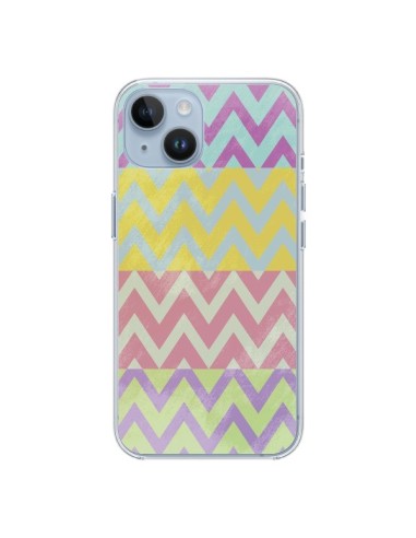 Coque iPhone 14 Chevron Summer Triangle Azteque - Mary Nesrala