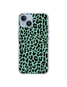 iPhone 14 case Leopard Green Mint Neon - Mary Nesrala