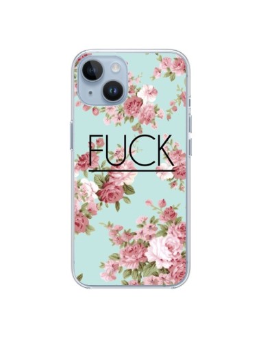Coque iPhone 14 Fuck Fleurs - Maryline Cazenave