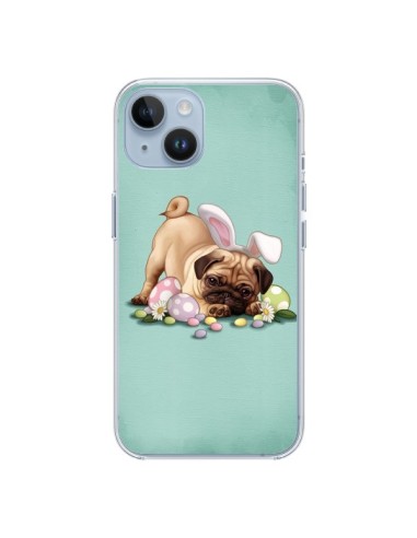 Cover iPhone 14 Cane Coniglio Pasquale  - Maryline Cazenave