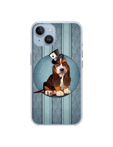 iPhone 14 case Dog Jeu Poket Cartes - Maryline Cazenave