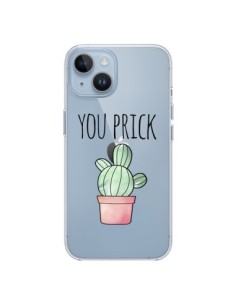 Cover iPhone 14 You Prick Cactus Trasparente - Maryline...