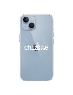 Coque iPhone 14 Chiante Blanc Transparente - Maryline...