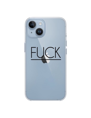 iPhone 14 case Fuck Clear - Maryline Cazenave