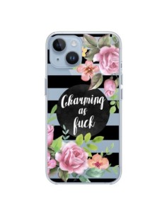 Coque iPhone 14 Charming as Fuck Fleurs Transparente -...