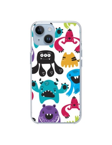 Coque iPhone 14 Monstres - Maria Jose Da Luz