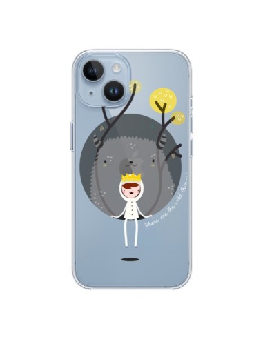 Cover iPhone 14 Monstre Princesse Mostro Principessa Trasparente - Maria Jose Da Luz