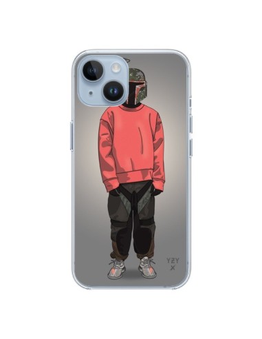 Coque iPhone 14 Pink Yeezy - Mikadololo