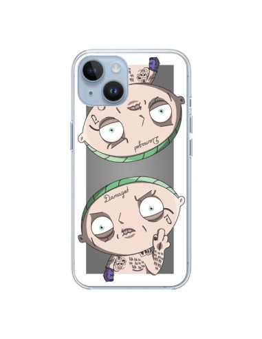 Coque iPhone 14 Stewie Joker Suicide Squad Double - Mikadololo