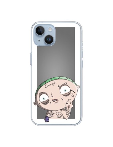 Coque iPhone 14 Stewie Joker Suicide Squad - Mikadololo