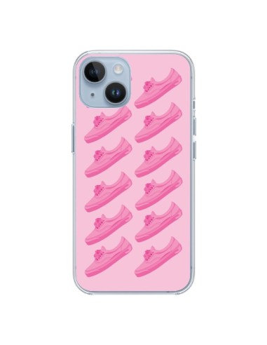 Coque iPhone 14 Pink Rose Vans Chaussures - Mikadololo