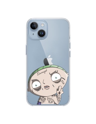 iPhone 14 case Stewie Joker Suicide Squad Clear - Mikadololo