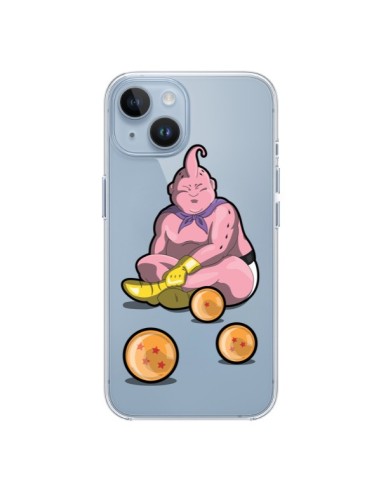 Cover iPhone 14 Buu Dragon Ball Z Trasparente - Mikadololo