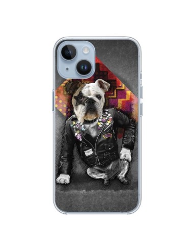 Coque iPhone 14 Chien Bad Dog - Maximilian San