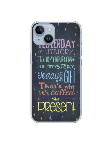 Cover iPhone 14 Today is a gift Regalo - Maximilian San